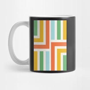 Colorful Rainbow Line Mug